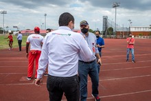 Luz verde al atletismo de alto rendimiento en el estadio Pedro Grajales