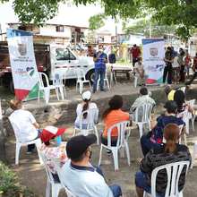 Representantes de la Alcald&iacute;a de Cali se reunieron en Villa Blanca