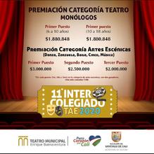 Inscr&iacute;bete en el Intercolegiado de Teatro y Artes Esc&eacute;nicas 2020.