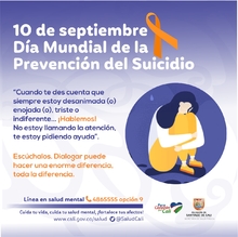 El intento de suicidio no es un juego. Dialogar puede hacer la diferencia