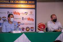 Cali Ciudad Deportiva lanz&oacute; el bal&oacute;n de la Liga Profesional de Baloncesto