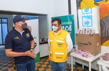 A trav&eacute;s de la Emru, comerciantes del centro apoyan comedor comunitario de San Pascual  