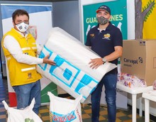 A trav&eacute;s de la Emru, comerciantes del centro apoyan comedor comunitario de San Pascual  