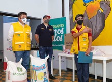 A trav&eacute;s de la Emru, comerciantes del centro apoyan comedor comunitario de San Pascual  