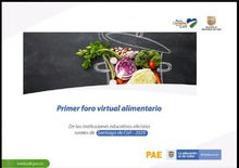 Foro virtual para mejorar PAE en la zona rural