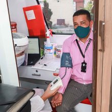 Con una donat&oacute;n de sangre, la alcald&iacute;a de Cali quiere salvar vidas 