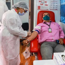 Con una donat&oacute;n de sangre, la alcald&iacute;a de Cali quiere salvar vidas 