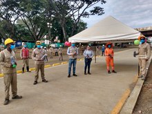 El &lsquo;M&oacute;vil por la Vida&rsquo; promueve buenas pr&aacute;cticas de cuidado en el trabajo en las &lsquo;Obras del Sur&rsquo;