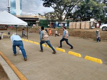 El &lsquo;M&oacute;vil por la Vida&rsquo; promueve buenas pr&aacute;cticas de cuidado en el trabajo en las &lsquo;Obras del Sur&rsquo;