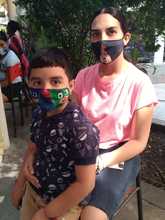 Ni&ntilde;os, ni&ntilde;as y adultos recibieron su vacuna hoy en la IEO Nuevo Latir