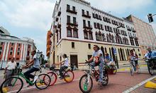 Promoci&oacute;n del uso de la bicicleta en el tercer d&iacute;a de la semana de la movilidad sostenible