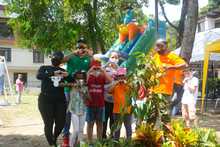 Los habitantes de la Nueva Base se pusieron la &lsquo;10&rsquo; por su barrio 