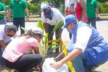 Los habitantes de la Nueva Base se pusieron la &lsquo;10&rsquo; por su barrio 