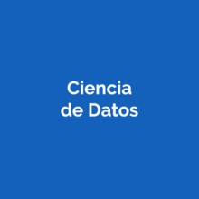 Ciencia de datos