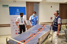 59 camas hospitalarias fueron donadas a la ESE Centro por la ONU
