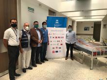 59 camas hospitalarias fueron donadas a la ESE Centro por la ONU