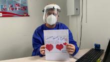 Con cartas de gratitud, los ni&ntilde;os y ni&ntilde;as de los Semilleros de Cultura Ciudadana rinden homenaje al personal m&eacute;dico 