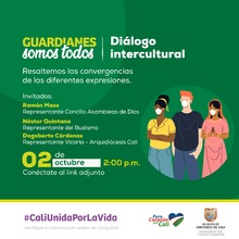&iquest;C&oacute;mo desde las religiones se construye cultura ciudadana? Con&oacute;celo en Di&aacute;logo Intercultural, viernes 2 de octubre