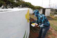 Juventud &lsquo;guardiana de vida&rsquo; sembr&oacute;, bail&oacute; y cant&oacute; en el cerro de Cristo Rey