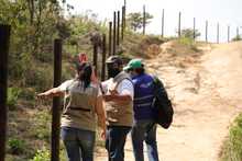 Recuperado predio en el cerro de Las Tres Cruces