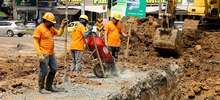 Obras en Avenida Roosevelt con 39 buscan descontaminar el recurso h&iacute;drico