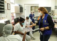 Semilleros de Cultura Ciudadana enviaron emotivo mensaje al personal m&eacute;dico del HUV