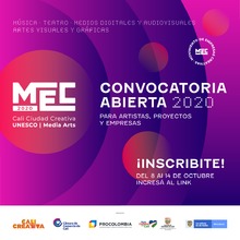 El Movimiento de Empresas Creativas, MEC 2020, convoca a emprendedores culturales y creativos