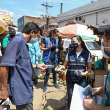 Con campa&ntilde;a de prevenci&oacute;n contra la COVID-19, fue intervenida la galer&iacute;a El Porvenir     