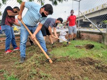 Sembrando cultura ambiental con el Bloque Averno Central del Bar&oacute;n Rojo Sur