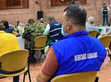Cascos azules de Alcald&iacute;a de Cali garantizar&aacute;n respeto de los DDHH en marcha del 21 de octubre.
