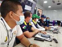 Con la simulaci&oacute;n de un sismo, Cali particip&oacute; en el Simulacro Nacional