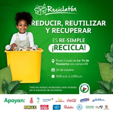 Reciclat&oacute;n, una jornada para preservar el medio ambiente