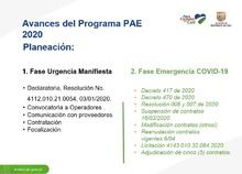 Comit&eacute;s de Alimentaci&oacute;n Escolar contin&uacute;an con veedur&iacute;as