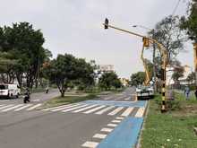 En funcionamiento el sem&aacute;foro de la calle 13 con calle 14