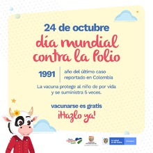 El 24 de octubre se celebr&oacute; el D&iacute;a Mundial contra la Polio