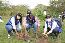 El domingo se sembr&oacute; vida en el Coraz&oacute;n de Pance