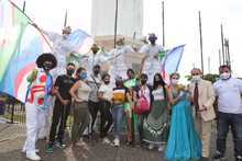 Cristo Rey en el cerro Los Cristales
