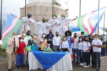 Cristo Rey en el cerro Los Cristales