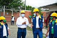PREPARATORIA DEL #SIMULACRONACIONAL; VISITA A PLANTA DE BOMBEO EMCALI
