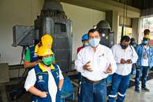 PREPARATORIA DEL #SIMULACRONACIONAL; VISITA A PLANTA DE BOMBEO EMCALI