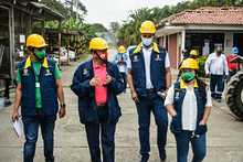 PREPARATORIA DEL #SIMULACRONACIONAL; VISITA A PLANTA DE BOMBEO EMCALI