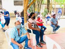 Nos est&aacute;n escuchando: comunidad de Navarro en diagn&oacute;sticos sobre proyecto Viviendas rurales productivas