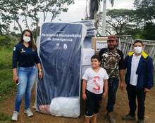 Gesti&oacute;n del Riesgo entreg&oacute; asistencia humanitaria a afectados por lluvias