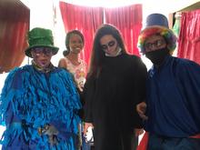 Con mitos y leyendas del Pacifico, los ni&ntilde;os reasentados del Jarillon viven su Halloween