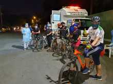 Inici&oacute; toma de pruebas PCR gratuitas para ciclistas que usan las Rutas D&rsquo; Vida