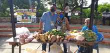 Mercado campesino en la Loma de la Cruz, 7 de noviembre 