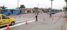 Con piloto, Cali  prueba intervenci&oacute;n integral de seguridad vial en la calle 72W con carrera 28D