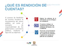 Rendici&oacute;n de cuentas