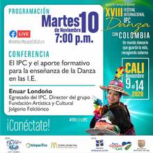 Inicia el XVIII Festival Internacional IPC Danza con Colombia