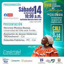 Inicia el XVIII Festival Internacional IPC Danza con Colombia